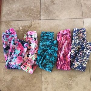 Girls Jeans with different patterns